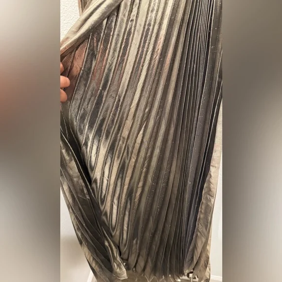 Maria Lucia Hohen Glamorous Metallic Maxi Dress - Picture 4 of 9